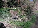 Overgrown pillbox close to Farleigh Bridge   © kent county council